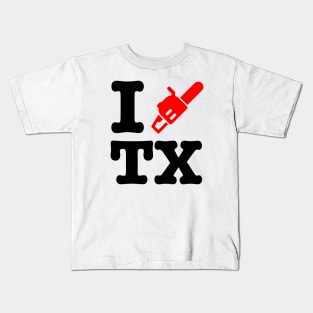 I Chainsaw Texas Kids T-Shirt